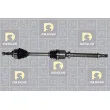 Arbre de transmission avant droit DA SILVA 4650AT - Visuel 1