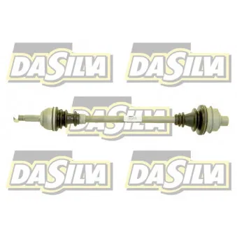 Arbre de transmission avant droit DA SILVA 496T