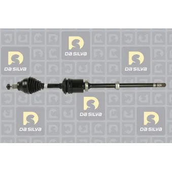 Arbre de transmission avant droit DA SILVA 6016T