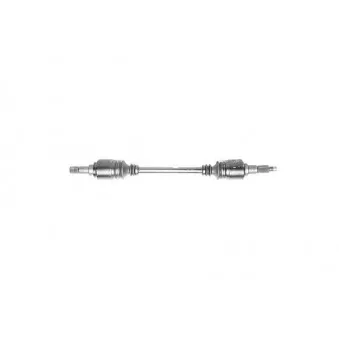 Arbre de transmission arrière gauche DA SILVA 6155T