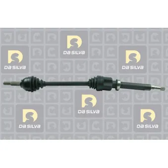 Arbre de transmission avant droit DA SILVA 6411T