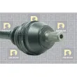 Arbre de transmission avant gauche DA SILVA 6503T - Visuel 3