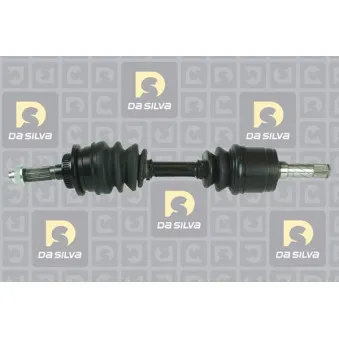 Arbre de transmission avant droit DA SILVA 6532AT