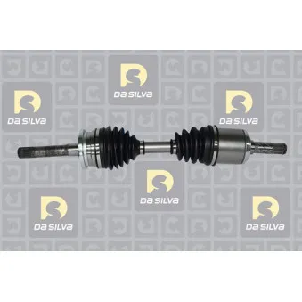 Arbre de transmission avant droit DA SILVA 6534T