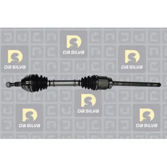 Arbre de transmission avant droit DA SILVA 6538T