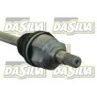 Arbre de transmission avant droit DA SILVA 90001T - Visuel 3