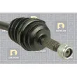 Arbre de transmission avant droit DA SILVA 92208T - Visuel 2