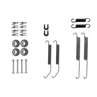 Kit d'accessoires, mâchoire de frein MINTEX MBA0033