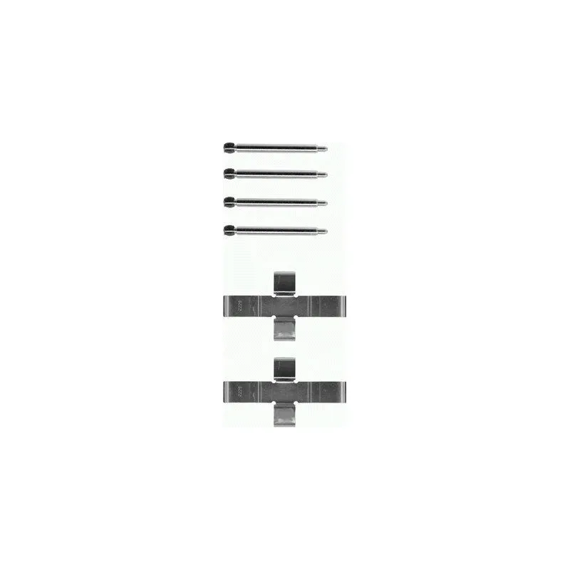 Kit d'accessoires, plaquette de frein à disque MINTEX MBA1004