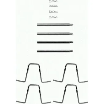 Kit d'accessoires, plaquette de frein à disque MINTEX