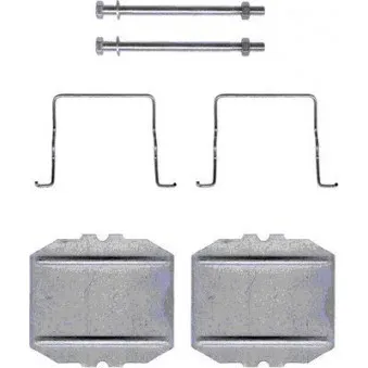 Kit d'accessoires, plaquette de frein à disque MINTEX MBA1053