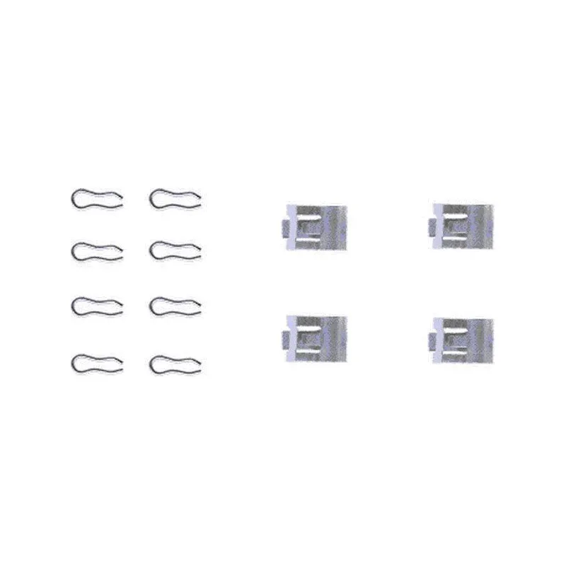 Kit d'accessoires, plaquette de frein à disque MINTEX MBA1055