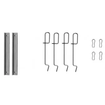 Kit d'accessoires, plaquette de frein à disque MINTEX MBA1151
