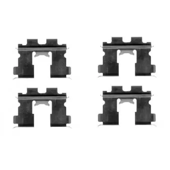 Kit d'accessoires, plaquette de frein à disque MINTEX MBA1163