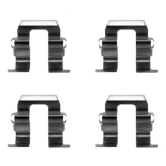 Kit d'accessoires, plaquette de frein à disque MINTEX MBA1259