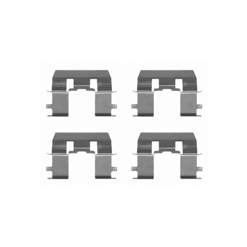 Kit d'accessoires, plaquette de frein à disque MINTEX MBA1281