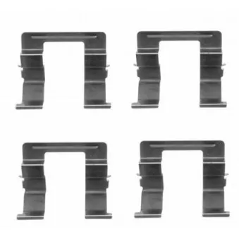 Kit d'accessoires, plaquette de frein à disque MINTEX MBA1605