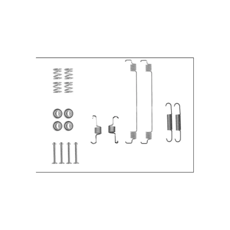 Kit d'accessoires, mâchoire de frein MINTEX MBA18