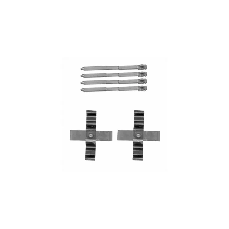 Kit d'accessoires, plaquette de frein à disque MINTEX MBA1801