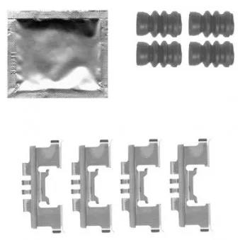 Kit d'accessoires, plaquette de frein à disque MINTEX MBA1812