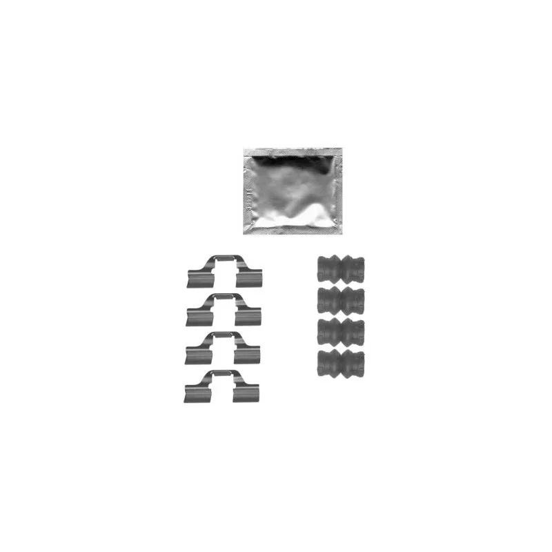 Kit d'accessoires, plaquette de frein à disque MINTEX MBA1827