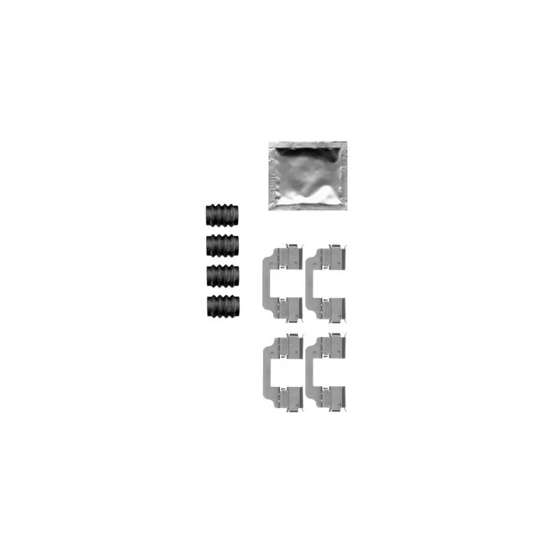 Kit d'accessoires, plaquette de frein à disque MINTEX MBA1828