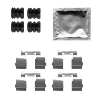 Kit d'accessoires, plaquette de frein à disque MINTEX MBA1835