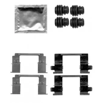 Kit d'accessoires, plaquette de frein à disque MINTEX MBA1840
