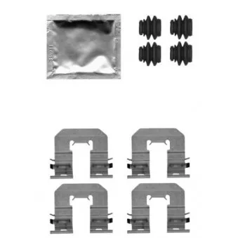 Kit d'accessoires, plaquette de frein à disque MINTEX MBA1856