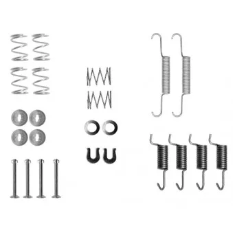 Kit d'accessoires, mâchoires de frein de stationnement MINTEX MBA1900