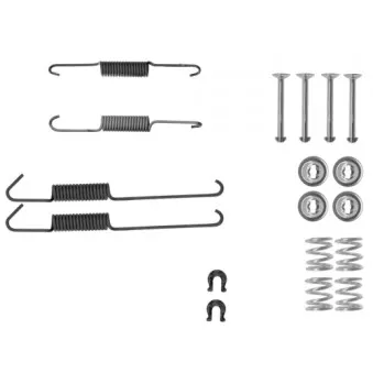 Kit d'accessoires, mâchoire de frein MINTEX MBA2