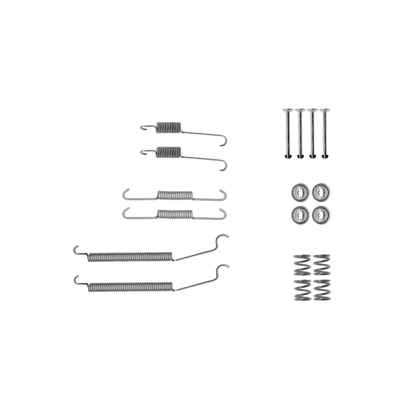 Kit d'accessoires, mâchoire de frein MINTEX MBA39