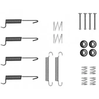 Kit d'accessoires, mâchoires de frein de stationnement MINTEX MBA47