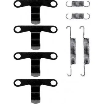 Kit d'accessoires, mâchoires de frein de stationnement MINTEX MBA594