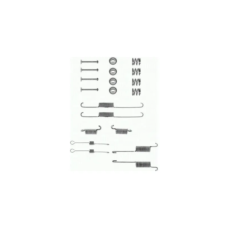 Kit d'accessoires, mâchoire de frein MINTEX MBA615