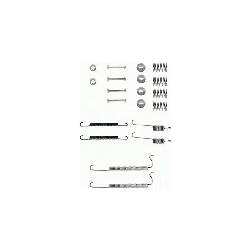 Kit d'accessoires, mâchoire de frein MINTEX MBA628