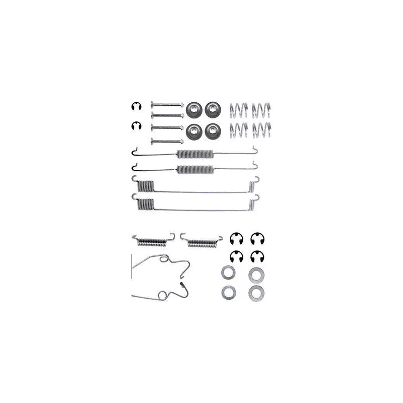 Kit d'accessoires, mâchoire de frein MINTEX MBA641
