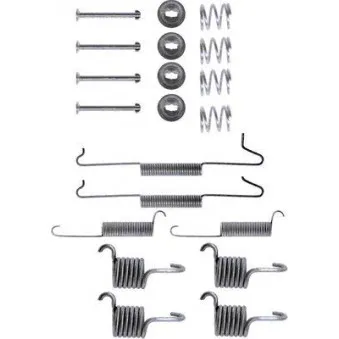 Kit d'accessoires, mâchoire de frein MINTEX MBA649