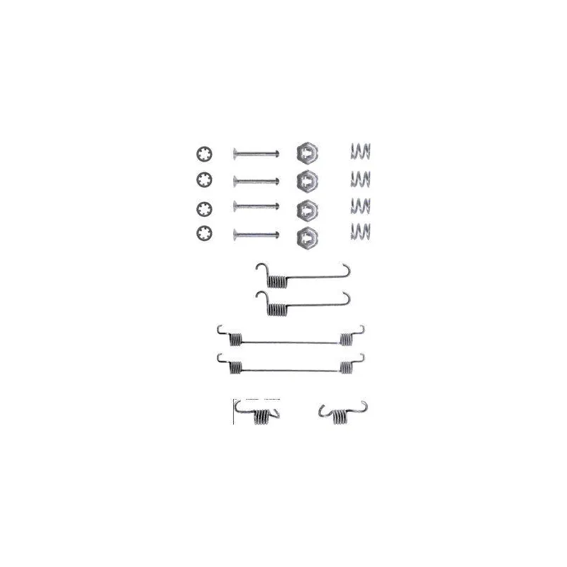 Kit d'accessoires, mâchoire de frein MINTEX MBA650
