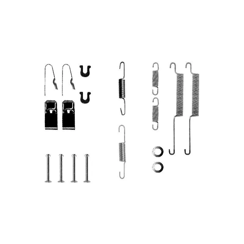 Kit d'accessoires, mâchoire de frein MINTEX MBA654