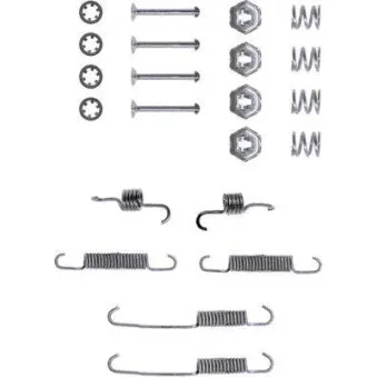 Kit d'accessoires, mâchoire de frein MINTEX MBA673