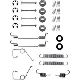 Kit d'accessoires, mâchoire de frein MINTEX MBA706