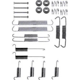 Kit d'accessoires, mâchoire de frein MINTEX MBA712