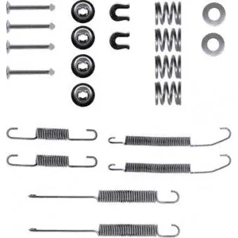 Kit d'accessoires, mâchoire de frein MINTEX MBA718