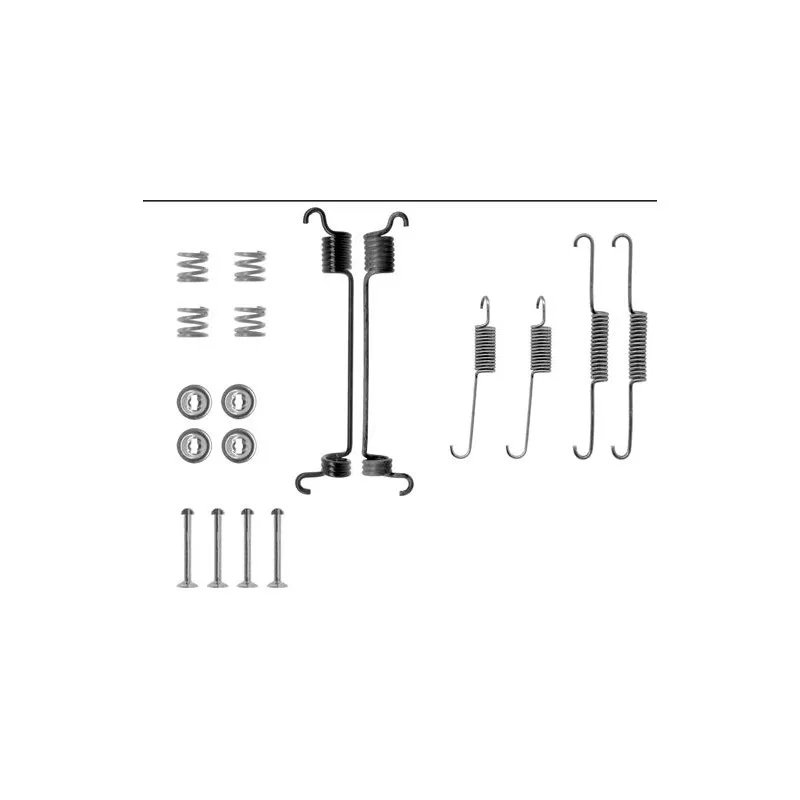 Kit d'accessoires, mâchoire de frein MINTEX MBA741