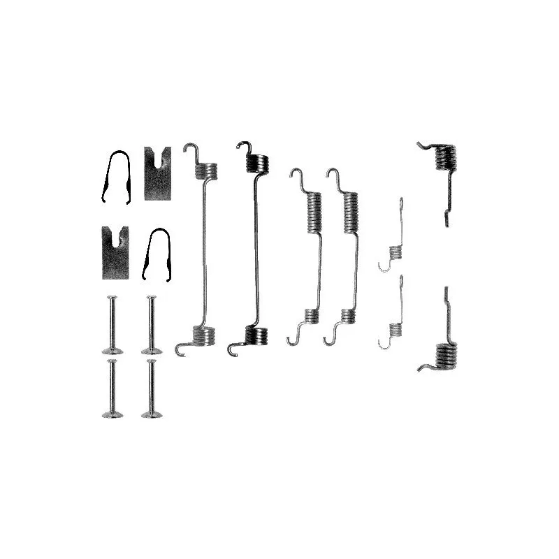 Kit d'accessoires, mâchoire de frein MINTEX MBA764