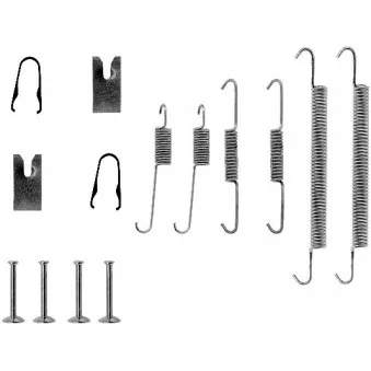 Kit d'accessoires, mâchoire de frein MINTEX MBA771