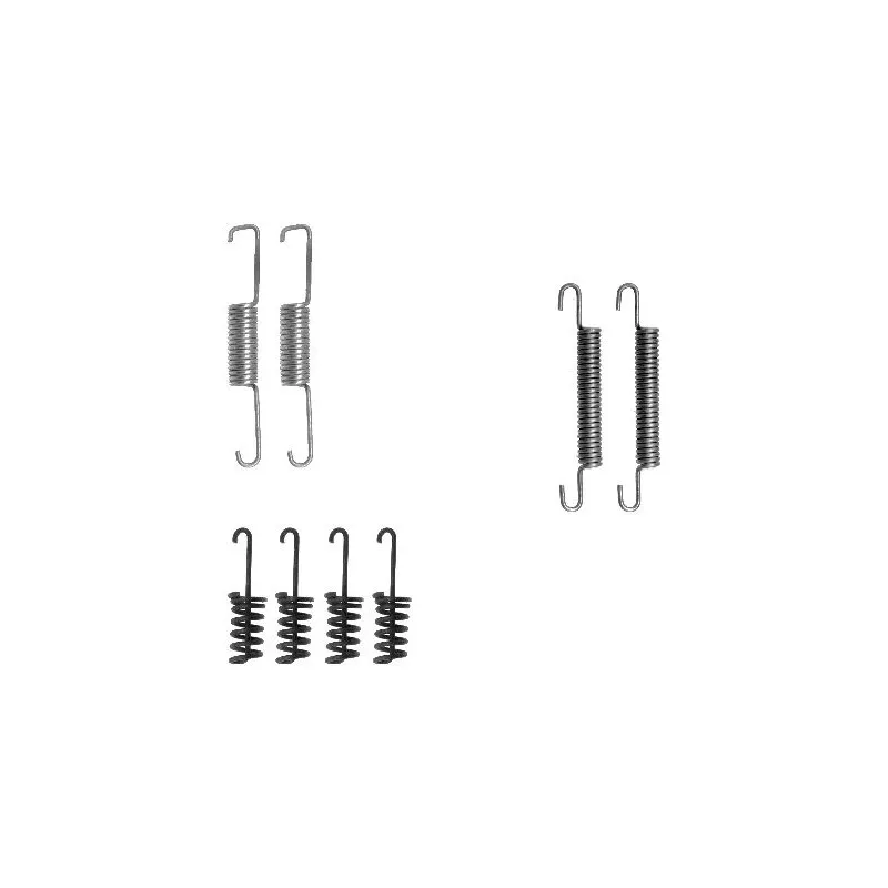 Kit d'accessoires, mâchoires de frein de stationnement MINTEX MBA774