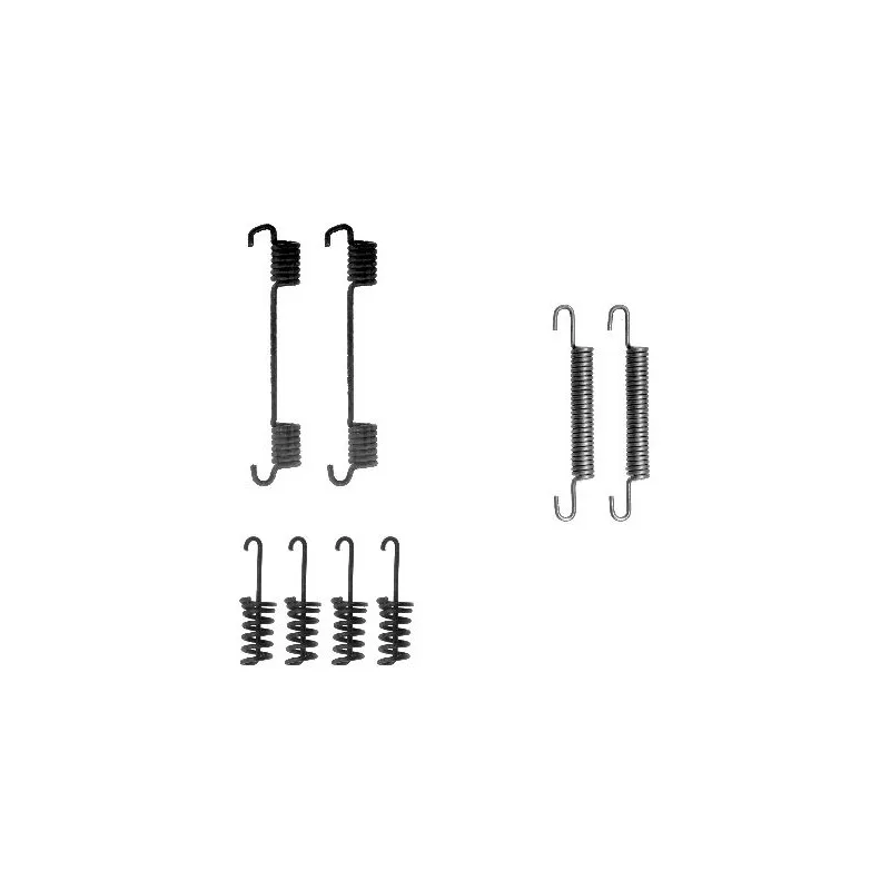 Kit d'accessoires, mâchoires de frein de stationnement MINTEX MBA775
