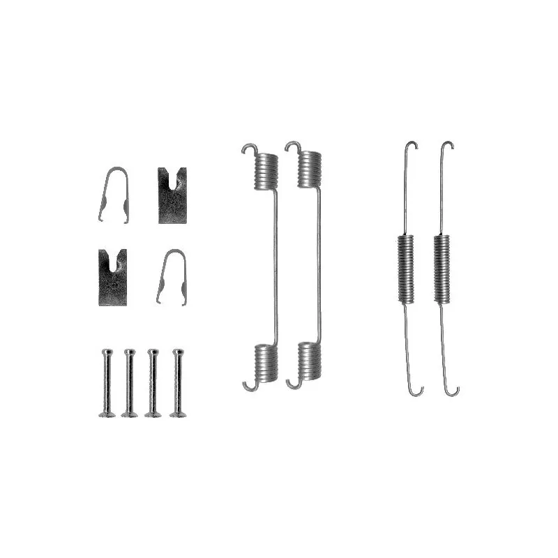 Kit d'accessoires, mâchoire de frein MINTEX MBA781